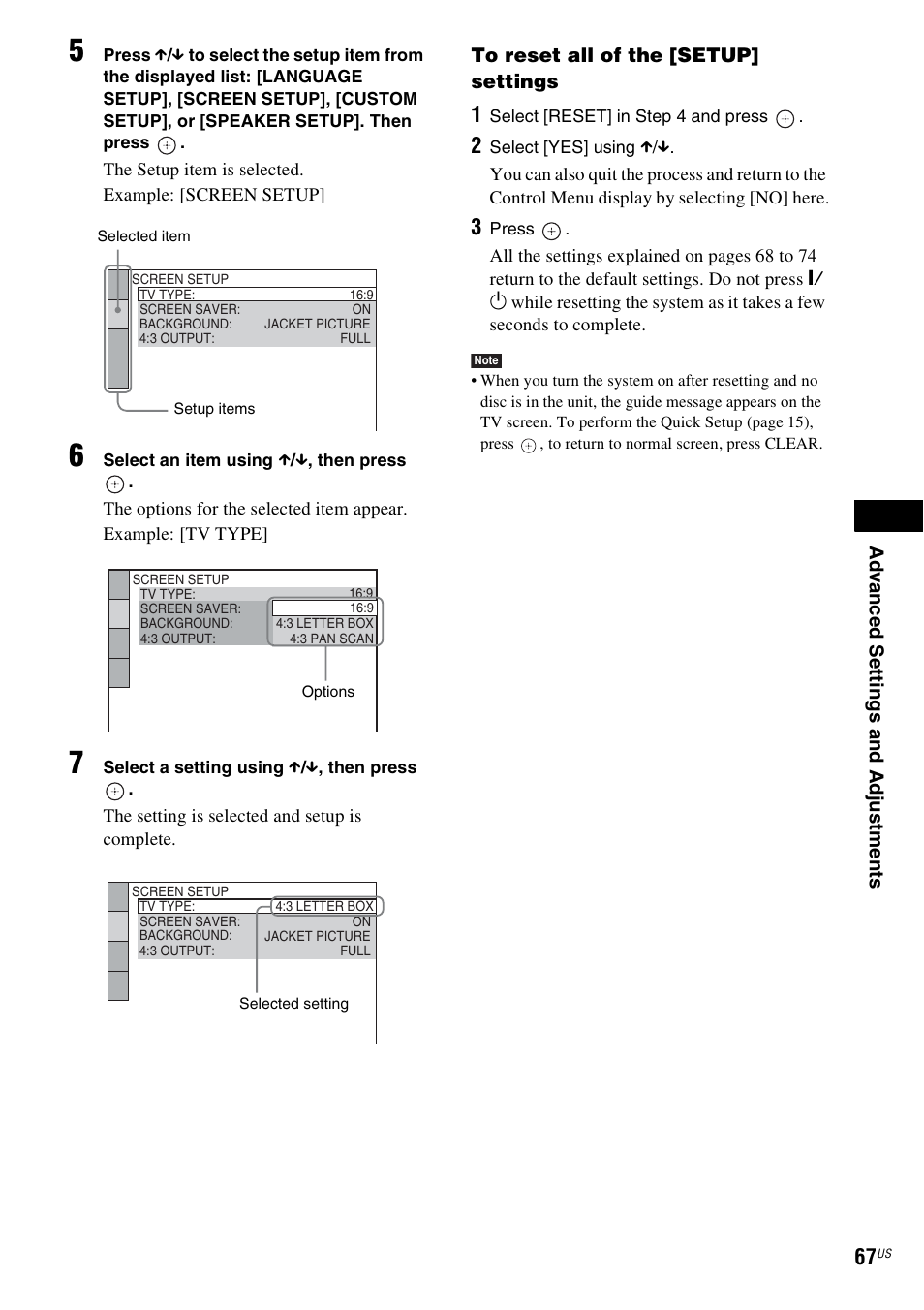 Sony DAV-HDZ235 User Manual | Page 67 / 100
