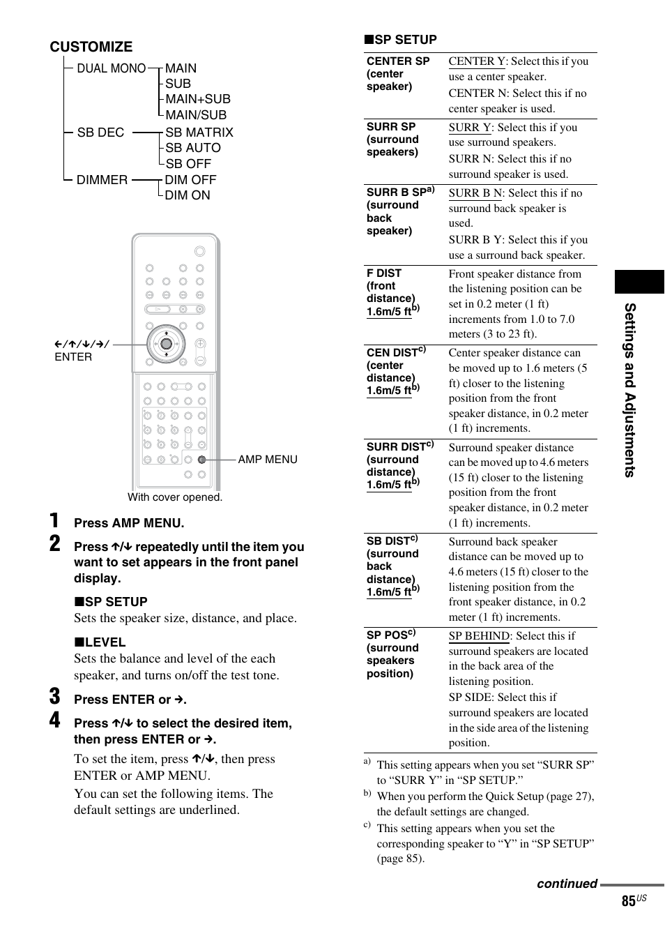 Sony FR8/FR9 User Manual | Page 85 / 108