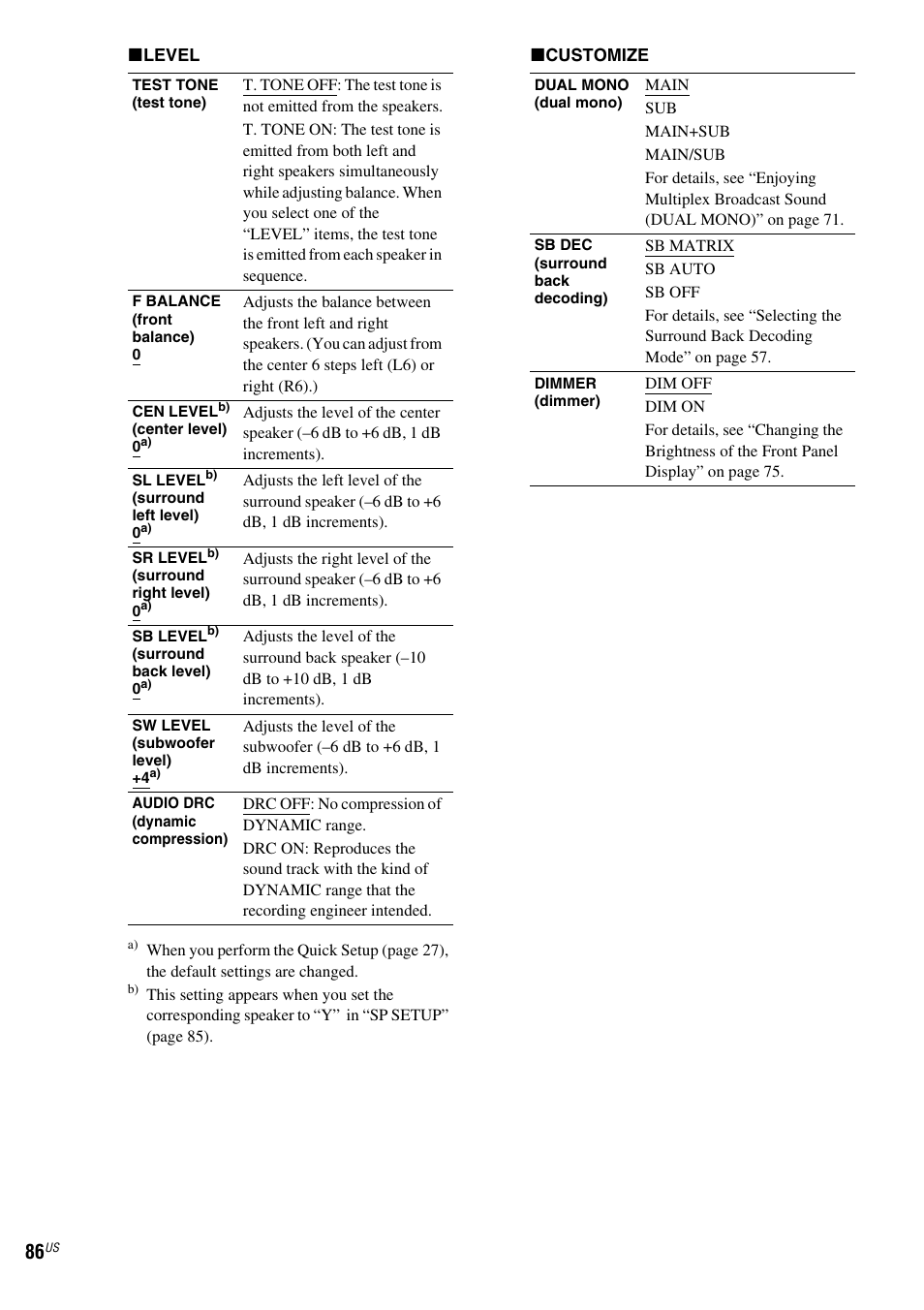 Sony FR8/FR9 User Manual | Page 86 / 108