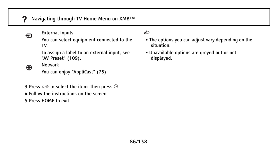 Sony Universal Remote User Manual | Page 86 / 138