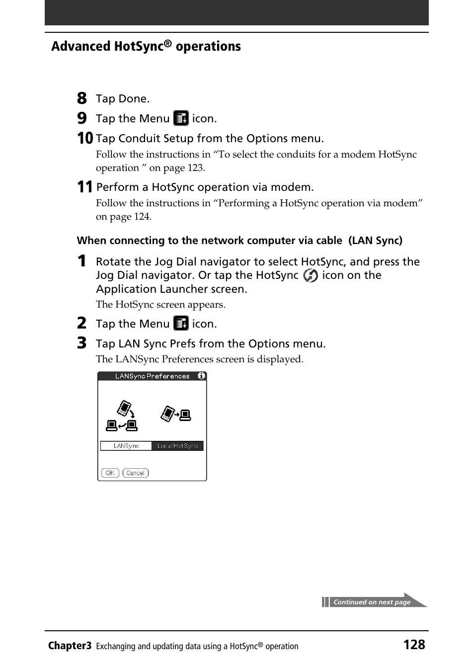 Sony PEG-NR70V/U User Manual | Page 128 / 224