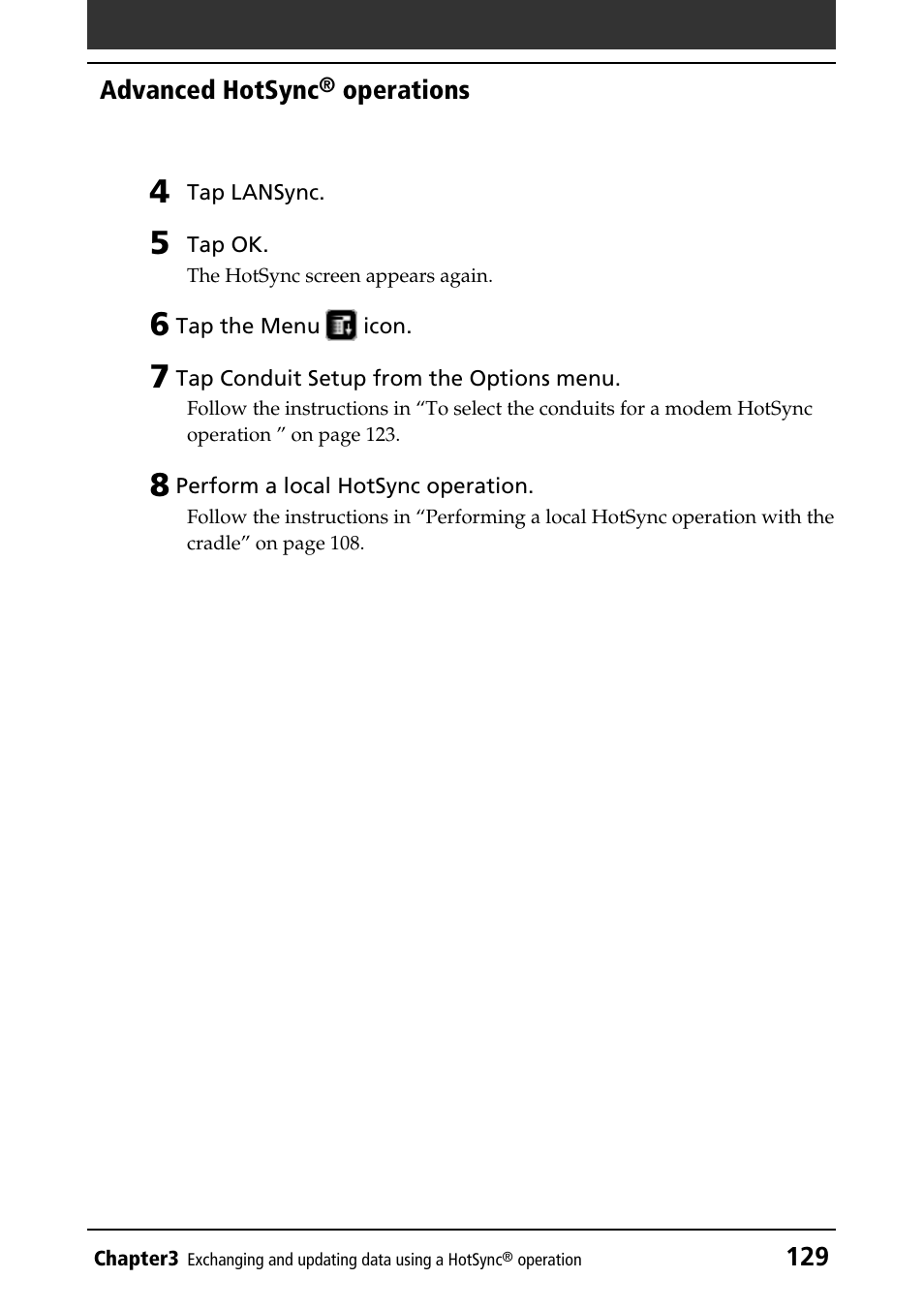 Sony PEG-NR70V/U User Manual | Page 129 / 224