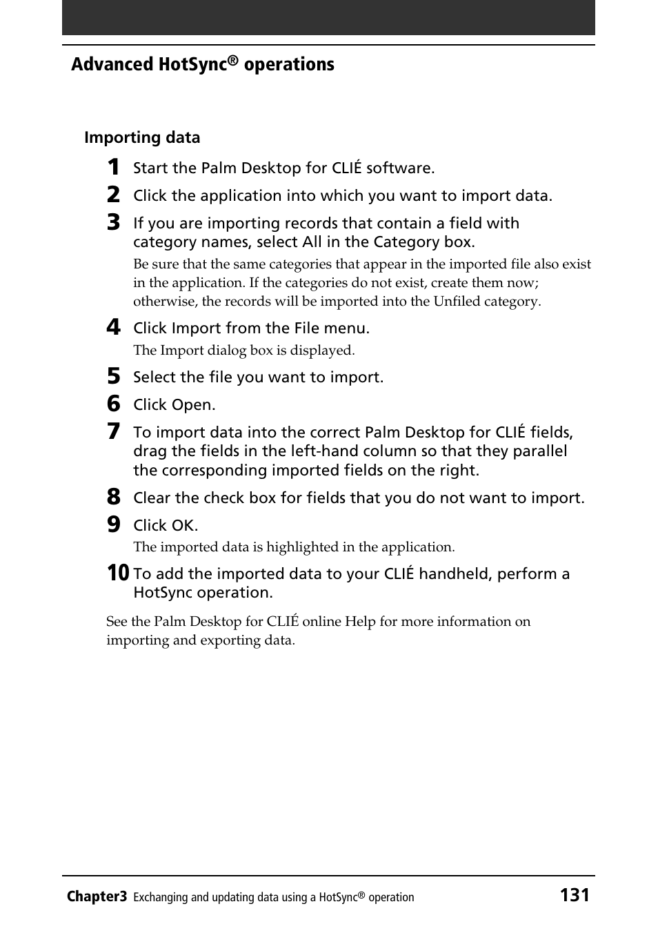 Sony PEG-NR70V/U User Manual | Page 131 / 224