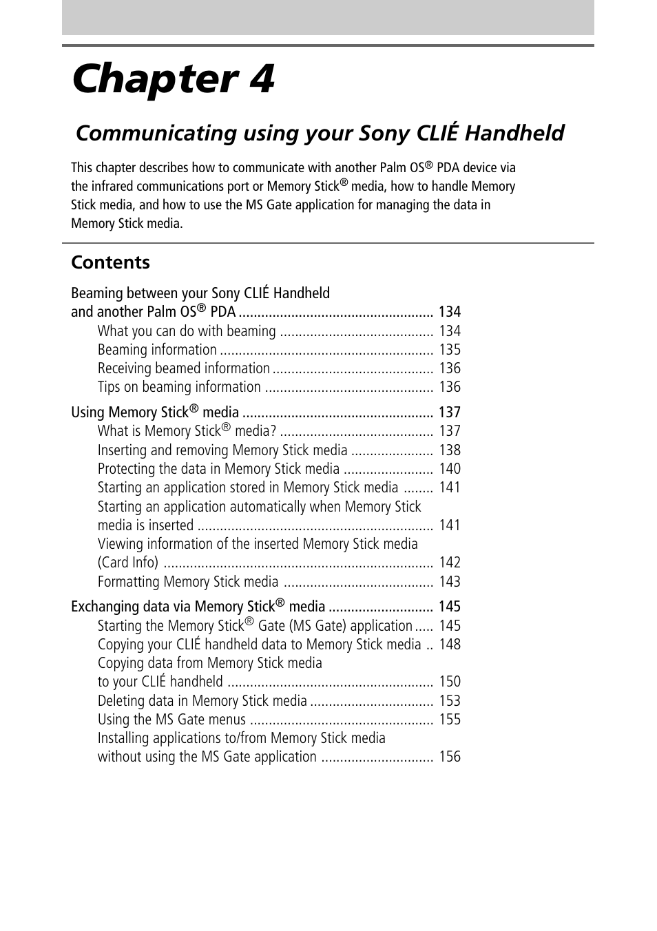 Sony PEG-NR70V/U User Manual | Page 133 / 224