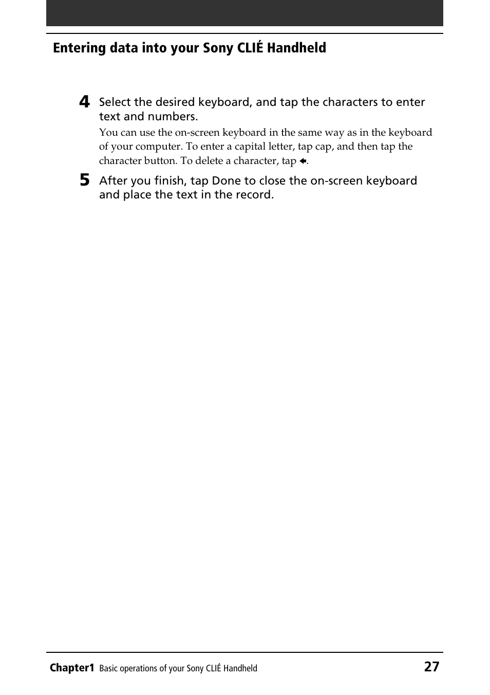 Sony PEG-NR70V/U User Manual | Page 27 / 224