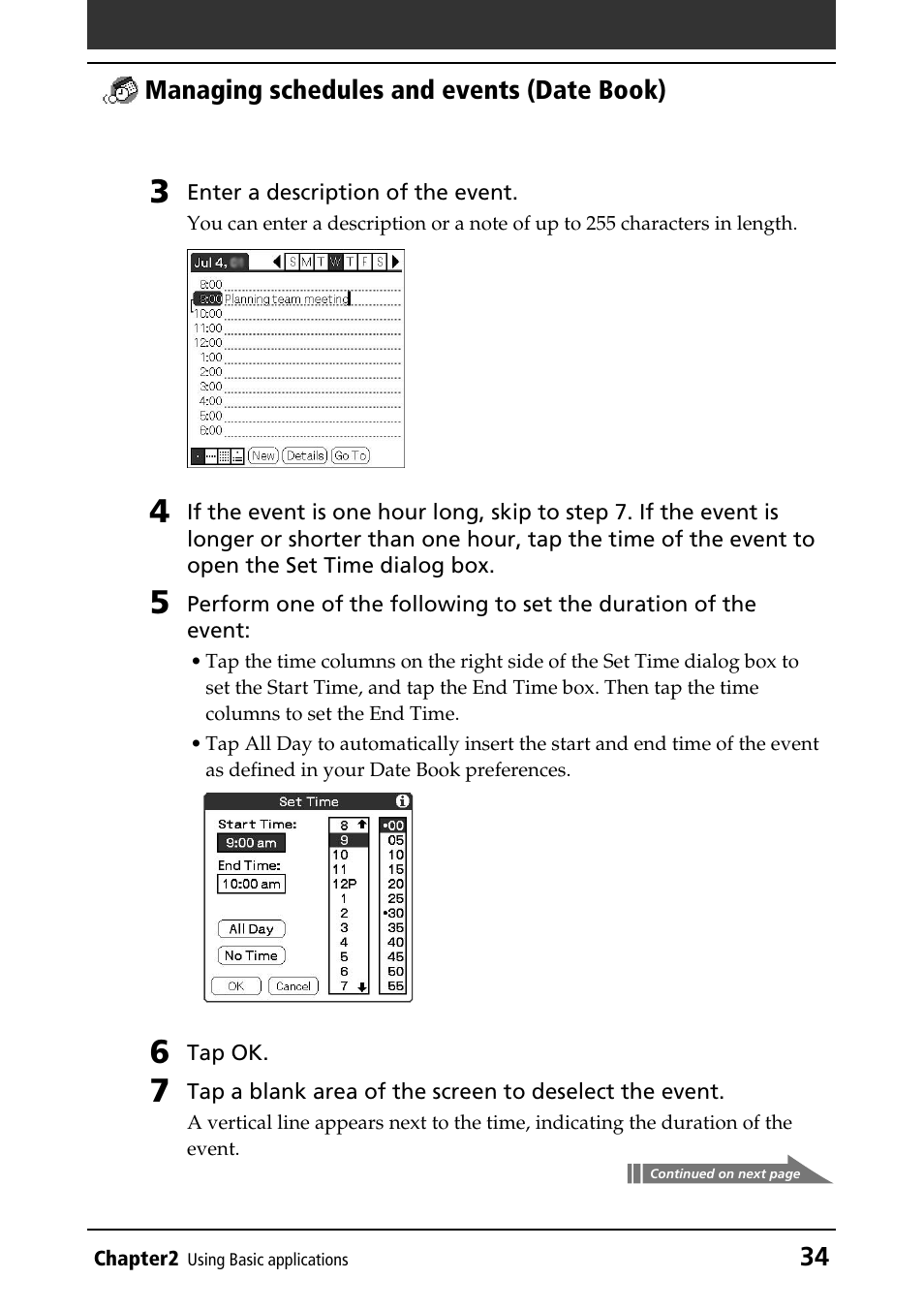 Sony PEG-NR70V/U User Manual | Page 34 / 224