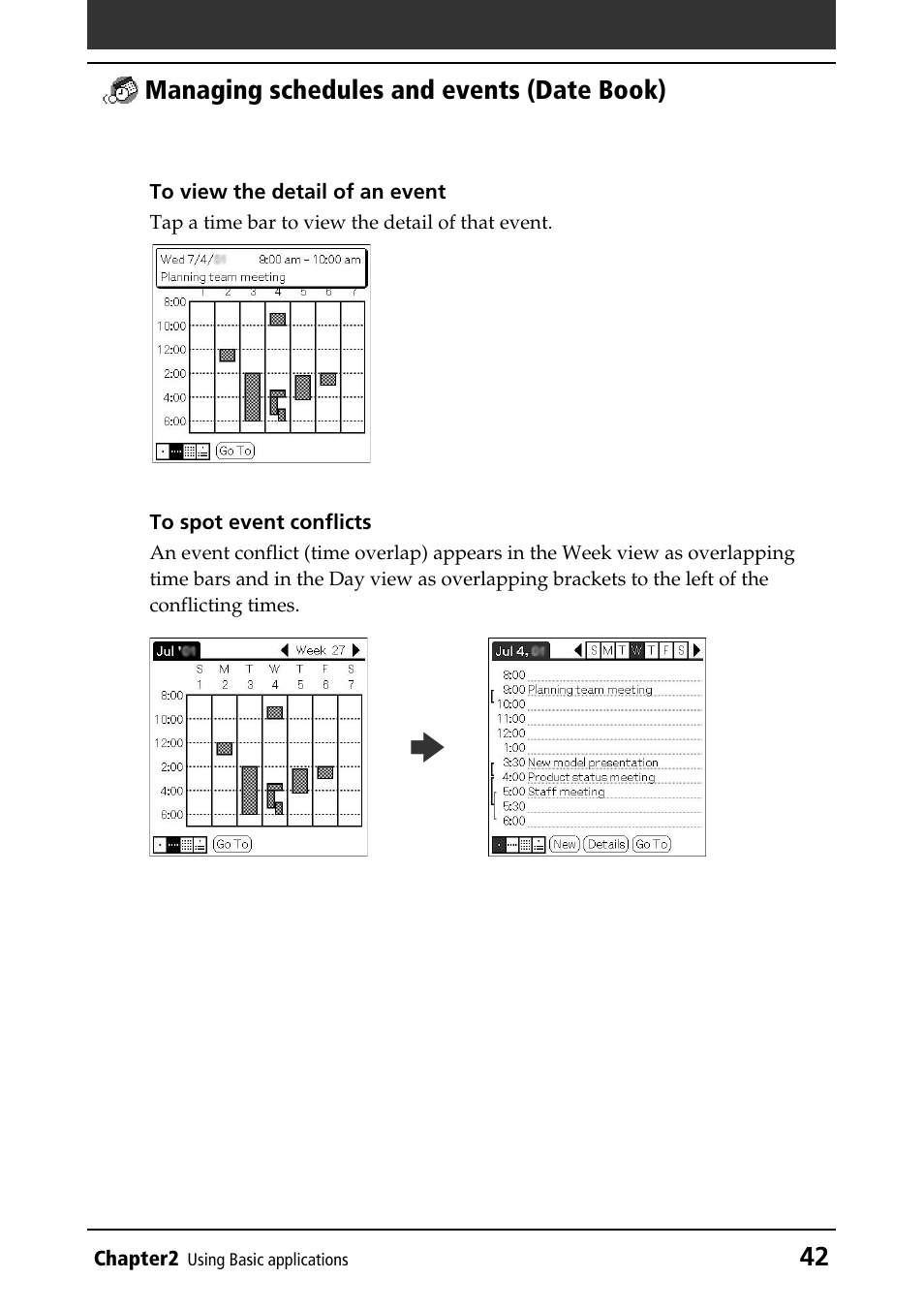 Sony PEG-NR70V/U User Manual | Page 42 / 224