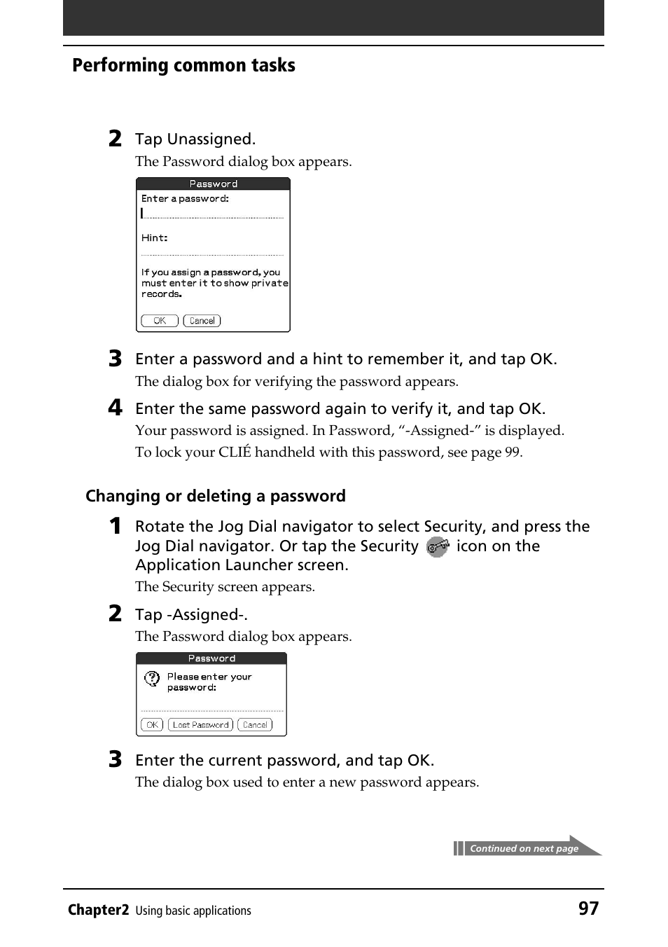 Sony PEG-NR70V/U User Manual | Page 97 / 224