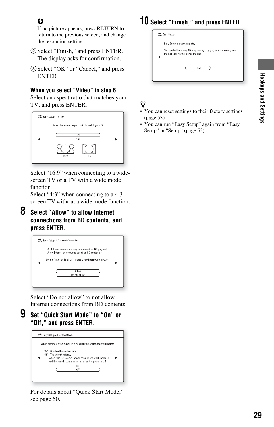 Sony BDP-S360 User Manual | Page 29 / 79