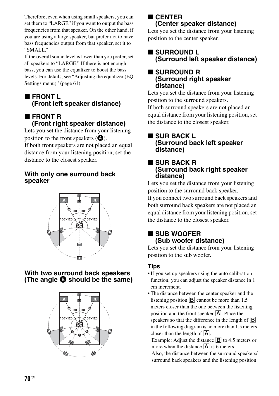 Sony STR-DA3200ES User Manual | Page 70 / 127
