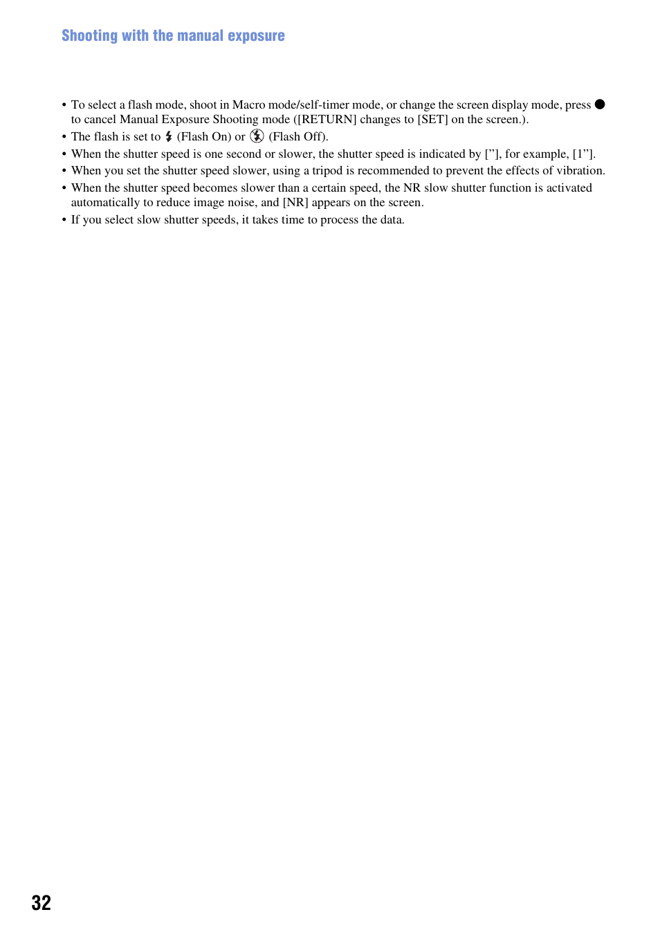 Sony Cyber-shot DSC-H10 User Manual | Page 32 / 123