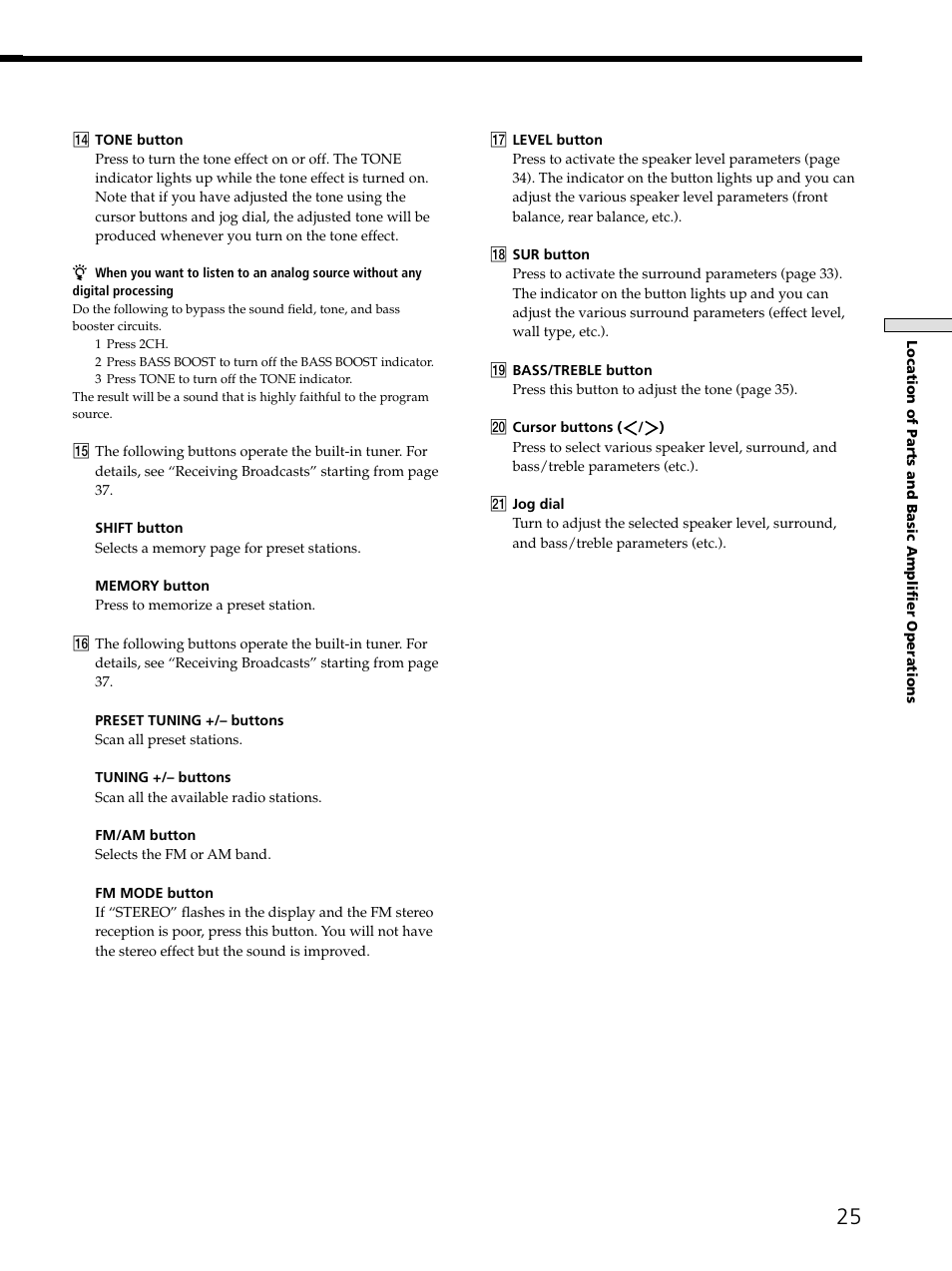 Sony STR-DE545 User Manual | Page 25 / 55