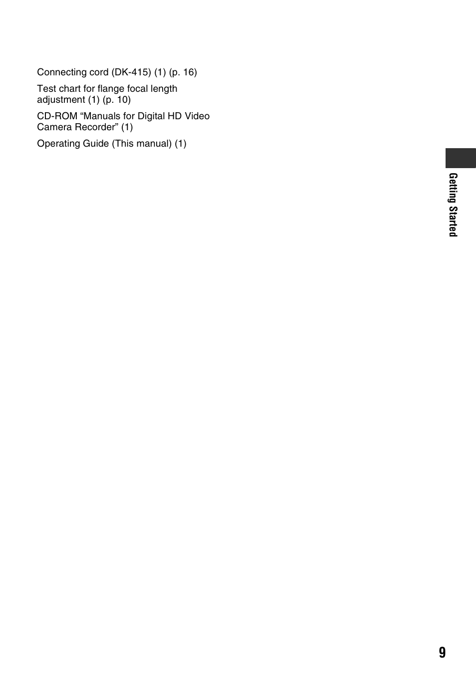 Sony 3-280-847-11(1) User Manual | Page 9 / 143