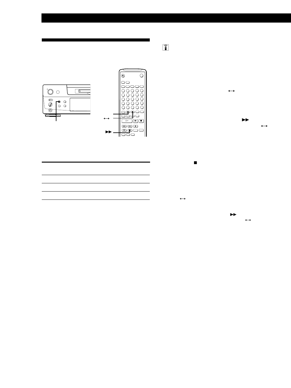 Playing tracks repeatedly, Playing mds, Repeating the current track | Repeating a specific portion (a-b repeat) z | Sony MINIDISC DECK MDS-S38 User Manual | Page 20 / 112