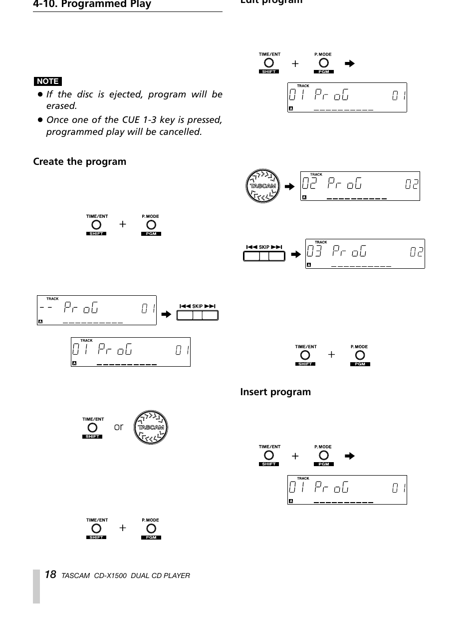 Sony CD-X1500 User Manual | Page 18 / 40