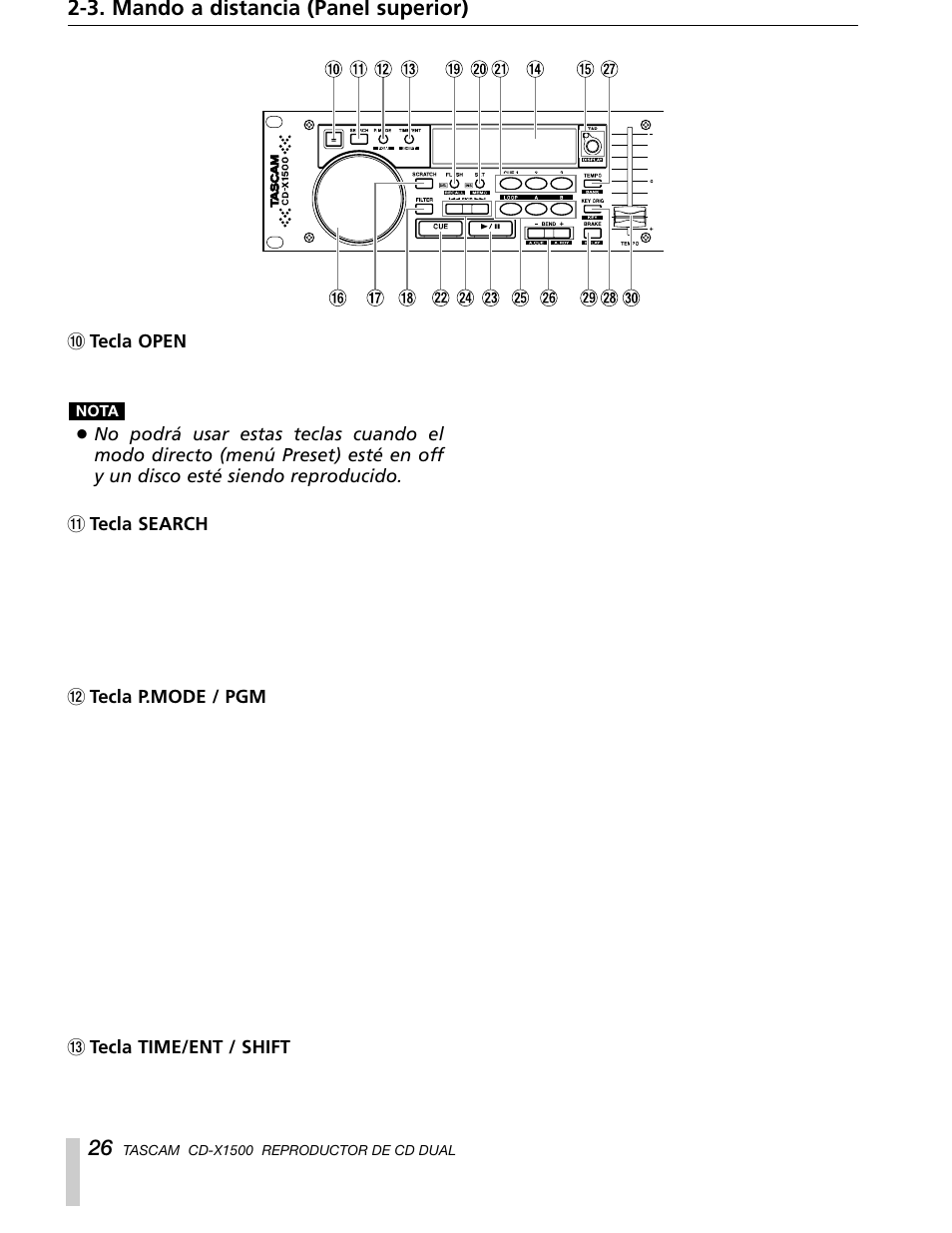 Sony CD-X1500 User Manual | Page 26 / 40