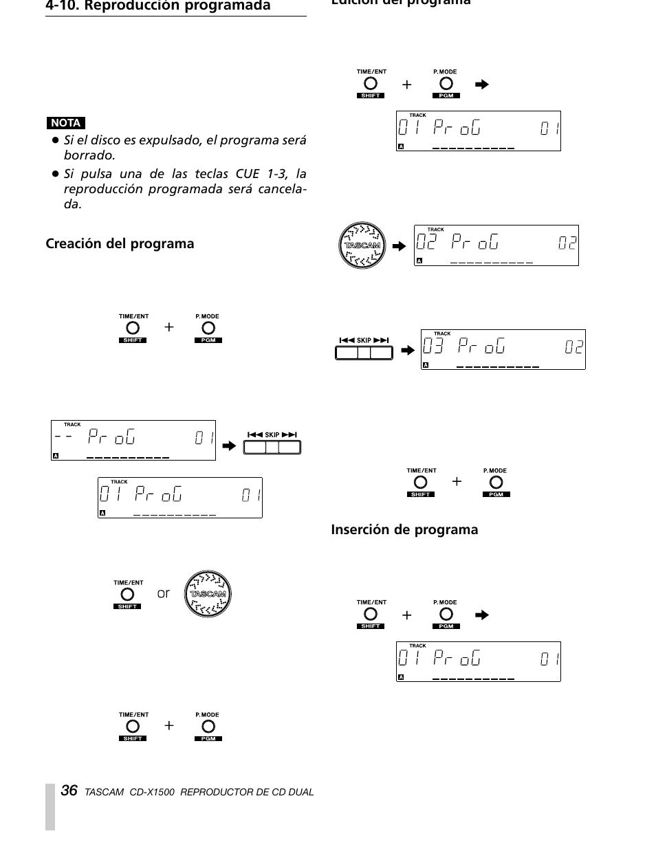 Sony CD-X1500 User Manual | Page 36 / 40