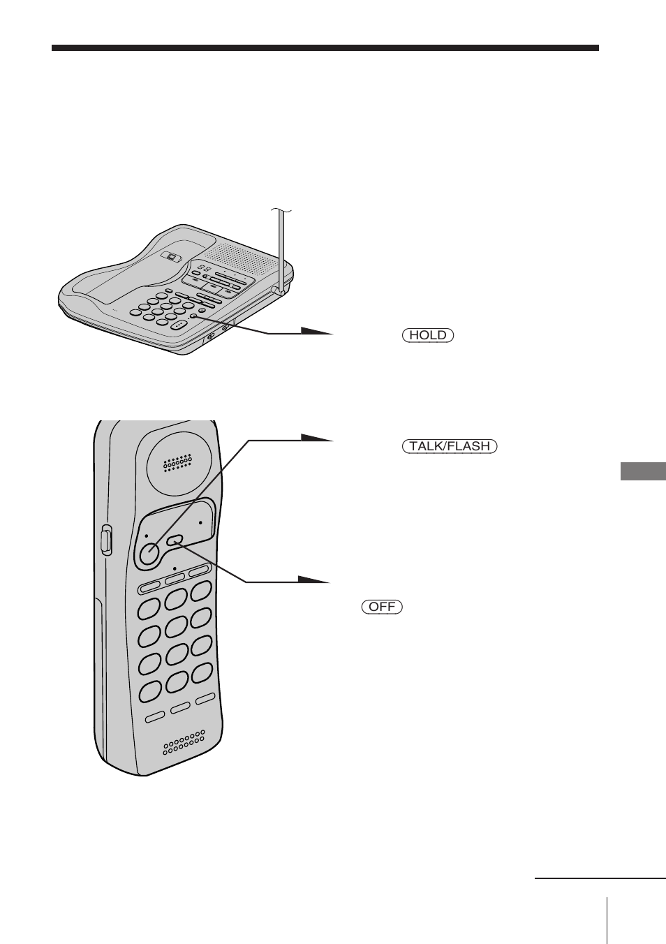 Switching the phones during a call | Sony SPP-A945 User Manual | Page 21 / 86