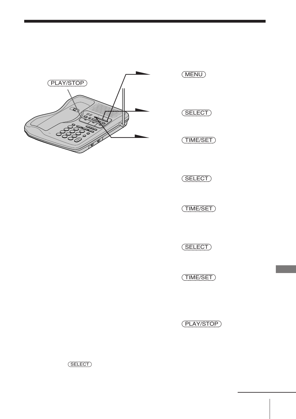 Answering machine features, Setting up the answering machine | Sony SPP-A945 User Manual | Page 25 / 86