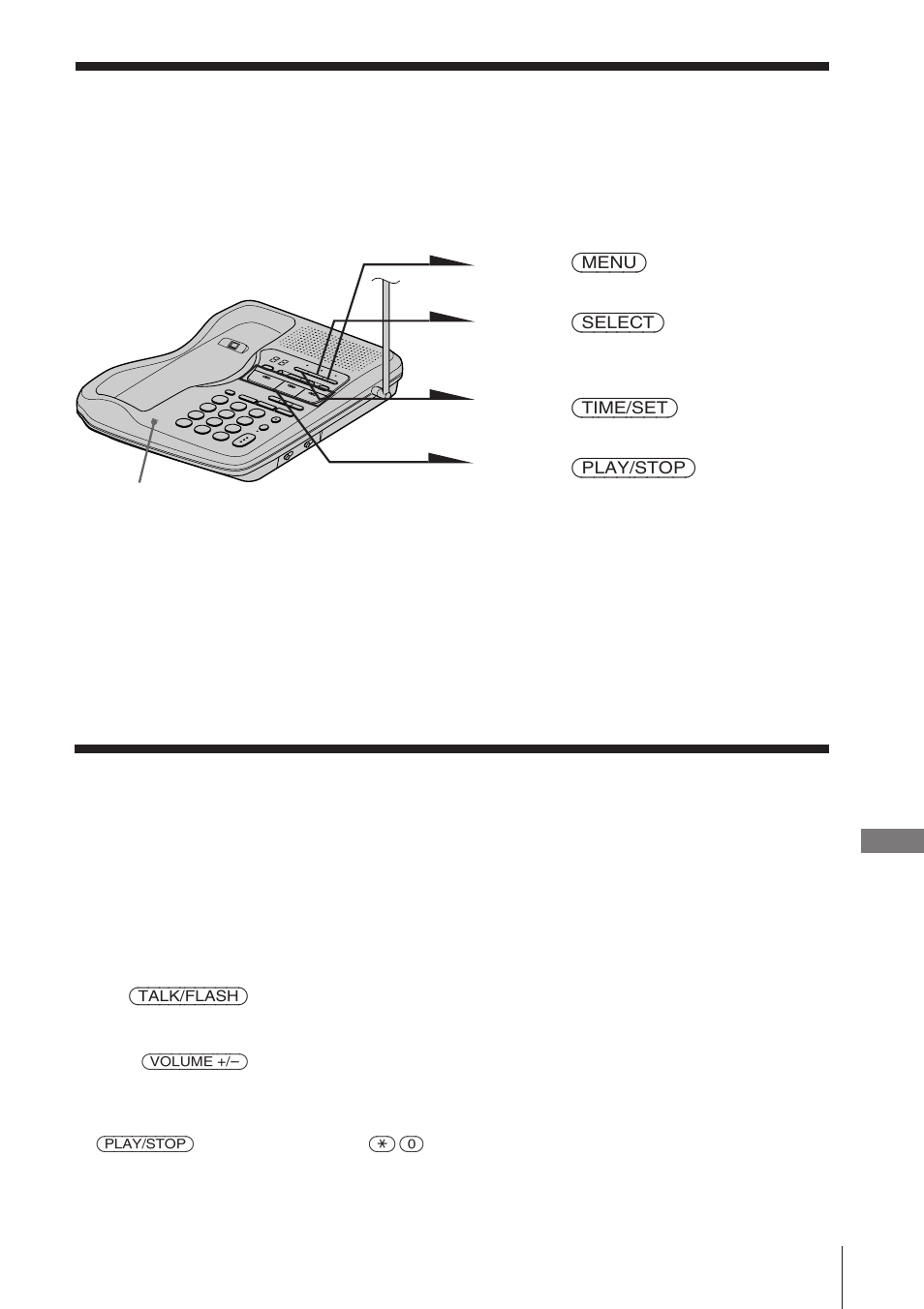 Selecting the announcement only mode, Screening calls | Sony SPP-A945 User Manual | Page 33 / 86