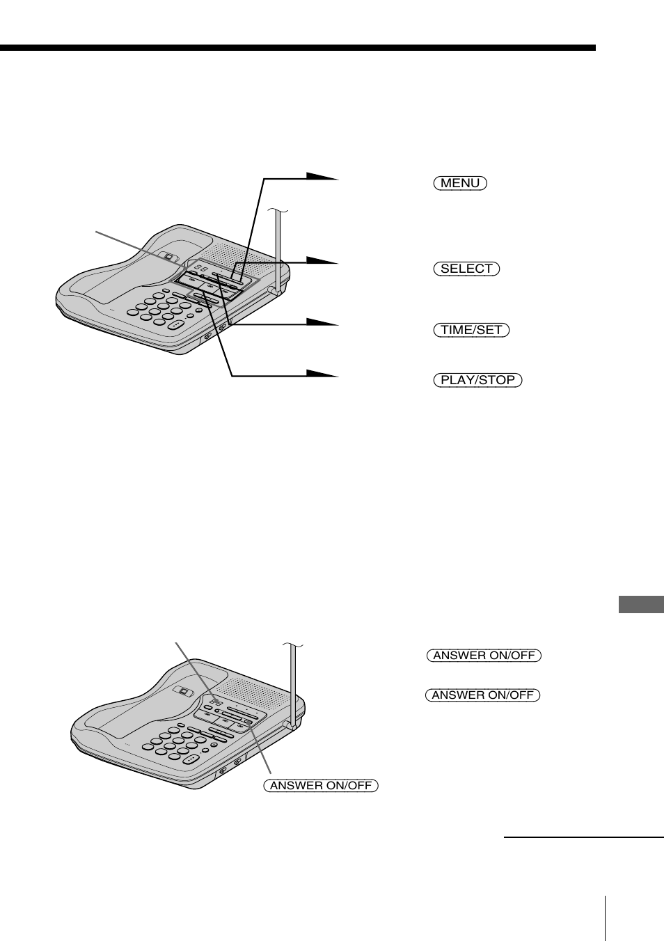 Ajuste del aviso audible de mensajes, Activación de la función de contestación | Sony SPP-A945 User Manual | Page 71 / 86