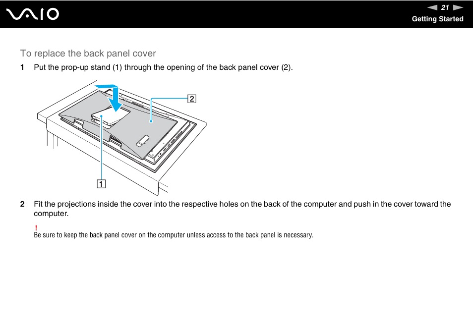 Sony VGC-LT30 Series User Manual | Page 21 / 201