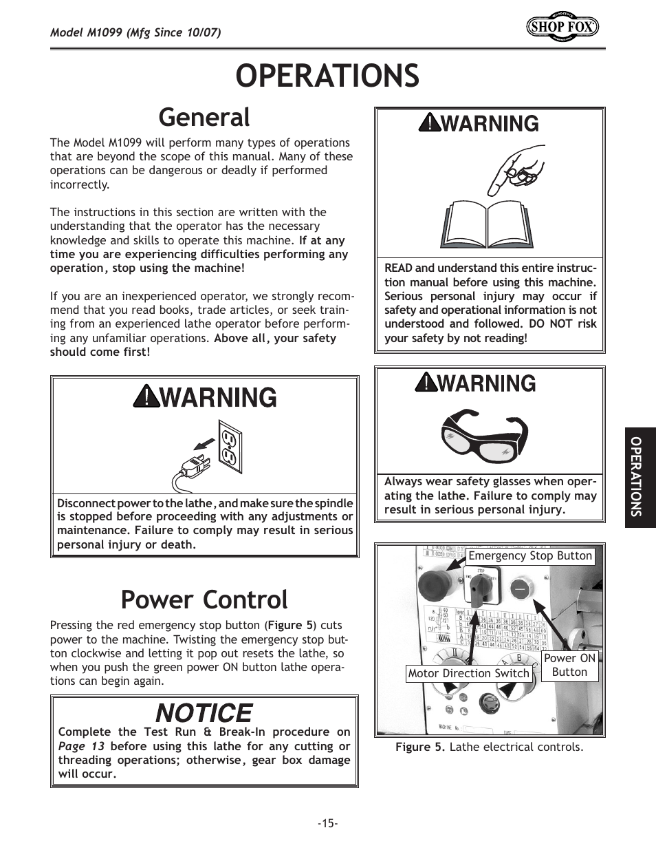 Fg<i8k@fej, E\ixc, Gfn\i:fekifc | Woodstock SHOP FOX M1099 User Manual | Page 17 / 60