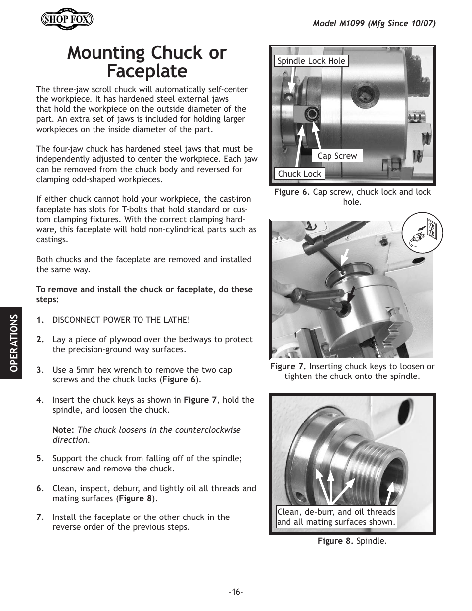 Dflek`e^:_lzbfi =xz\gcxk | Woodstock SHOP FOX M1099 User Manual | Page 18 / 60