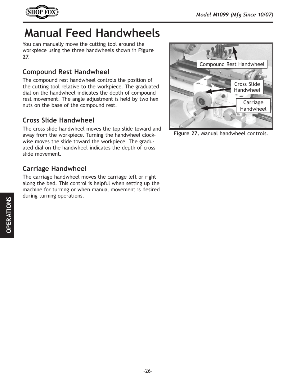Dxelxc=\\[?xe[n_\\cj | Woodstock SHOP FOX M1099 User Manual | Page 28 / 60