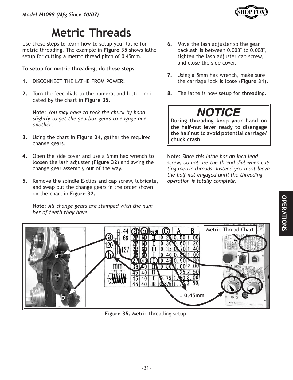 D\ki`zk_i\x[j | Woodstock SHOP FOX M1099 User Manual | Page 33 / 60