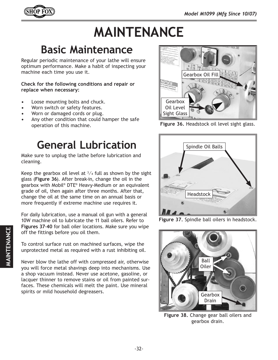 D8@ek<e8e, 9xj`zdx`ek\exez, E\ixcclyi`zxk`fe | Woodstock SHOP FOX M1099 User Manual | Page 34 / 60