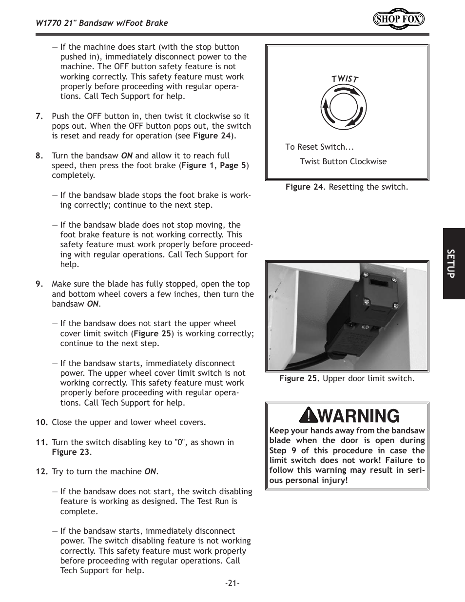 Woodstock W1770 User Manual | Page 23 / 72