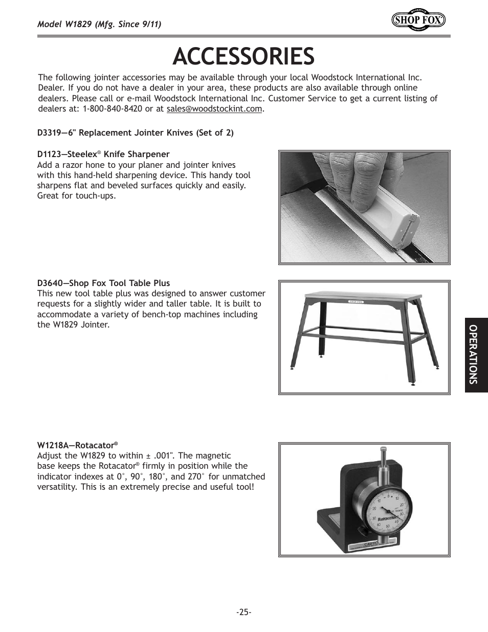 <jjfi@<j | Woodstock SHOP FOX W1829 User Manual | Page 27 / 48