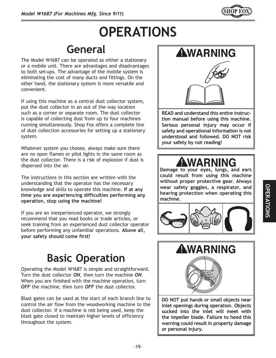 Fg<i8k@fej, E\ixc 9xj`zfg\ixk`fe | Woodstock SHOP FOX W1687 User Manual | Page 21 / 44