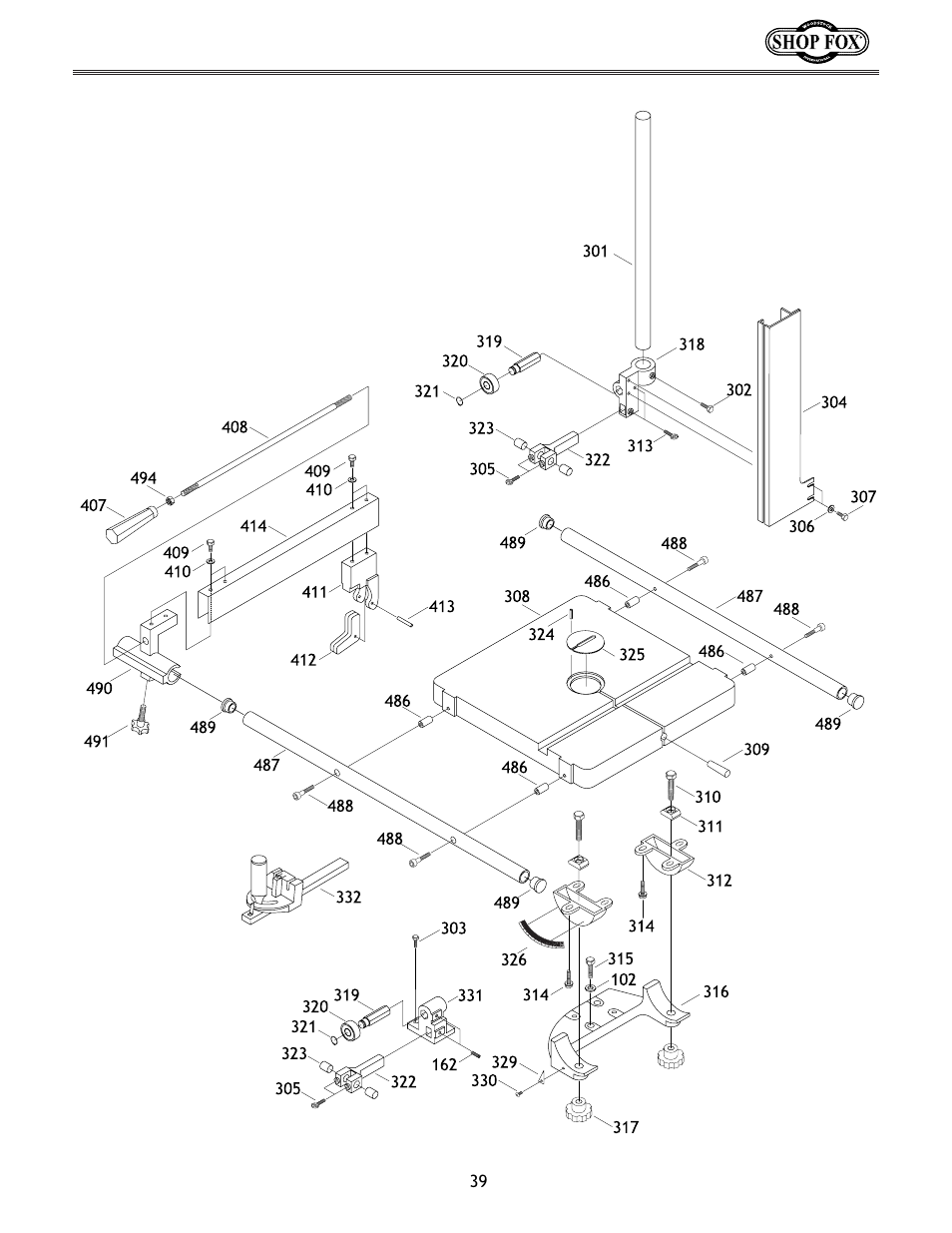 Woodstock W1673 User Manual | Page 40 / 45