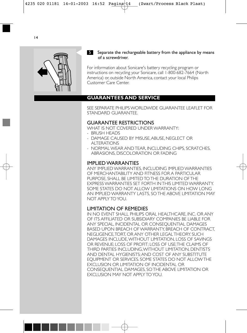 Sonicare Sonicare HX4872 User Manual | Page 15 / 18