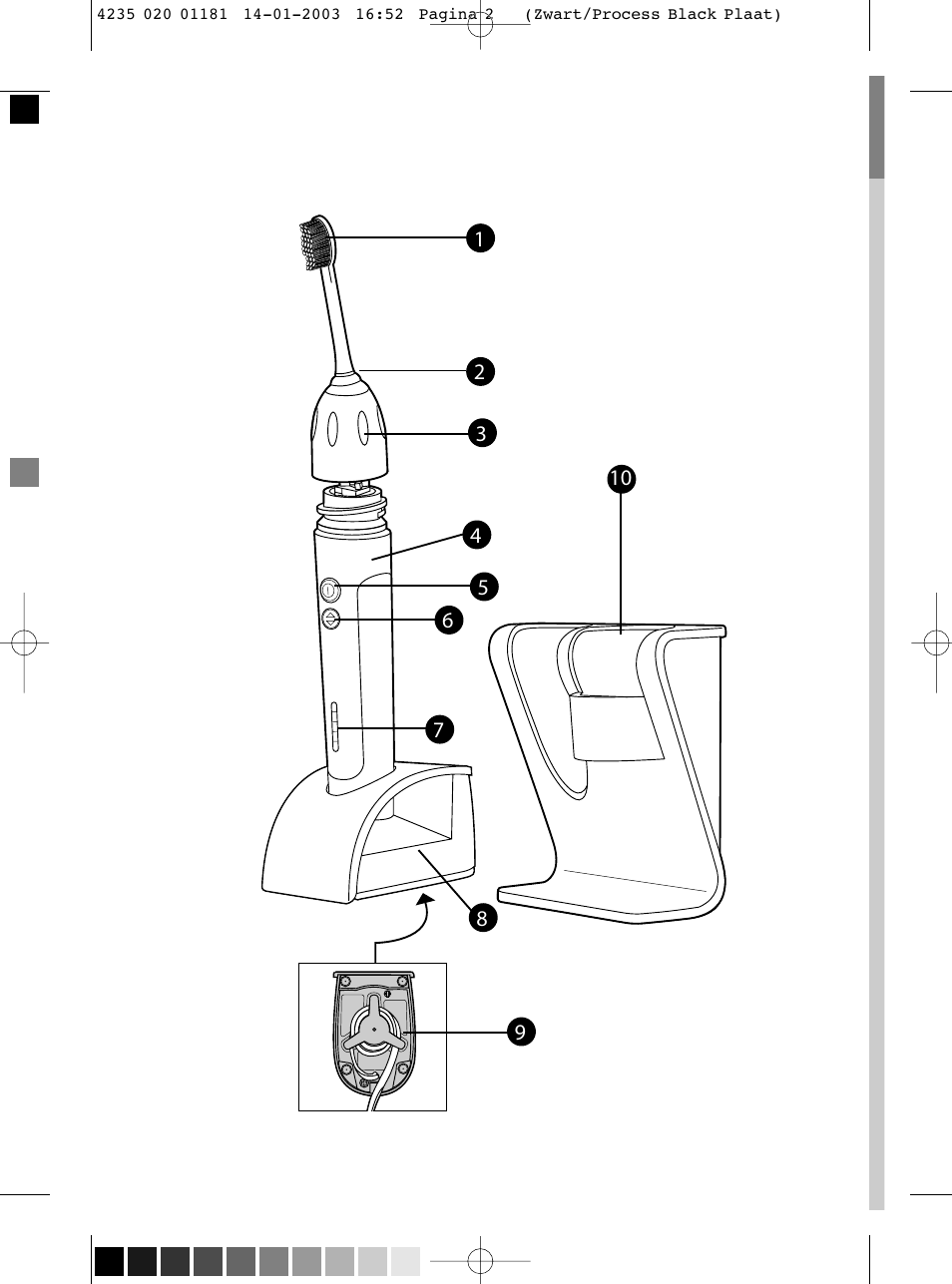 Sonicare Sonicare HX4872 User Manual | Page 3 / 18