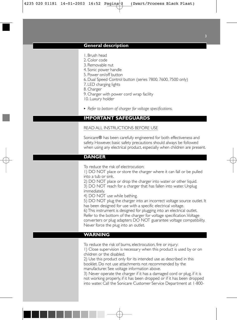 Sonicare Sonicare HX4872 User Manual | Page 4 / 18