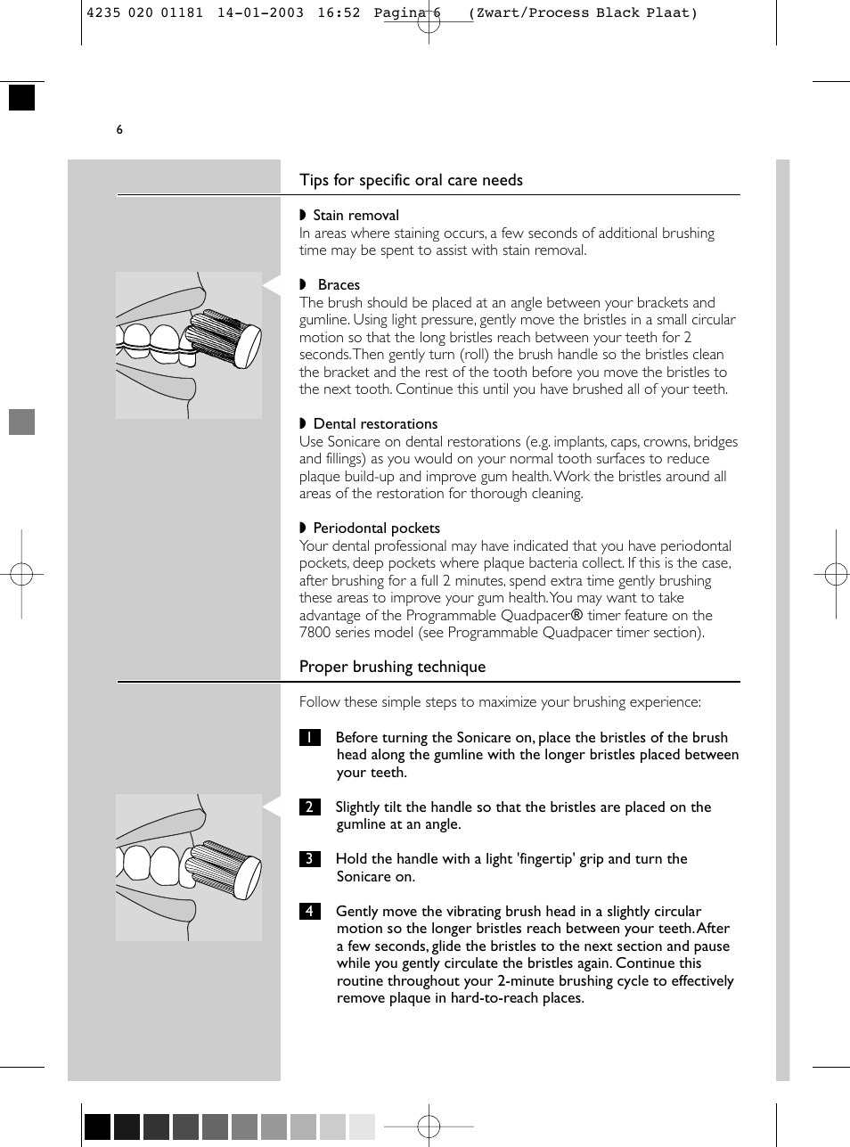 Sonicare Sonicare HX4872 User Manual | Page 7 / 18