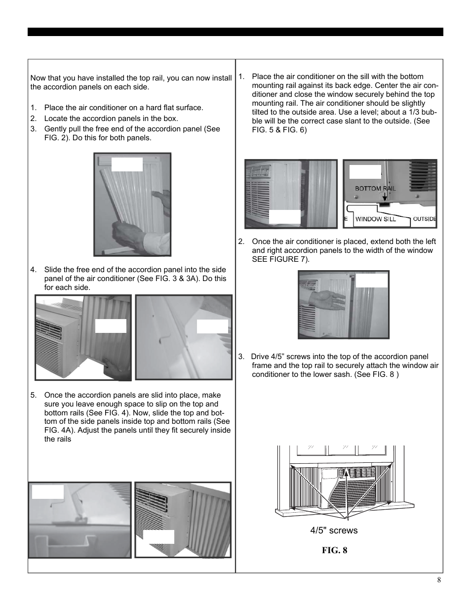 Assembly & installation (cont.) | Soleus Air Electronic Window Air Conditioner GB-WAC-06ESE-C User Manual | Page 9 / 20