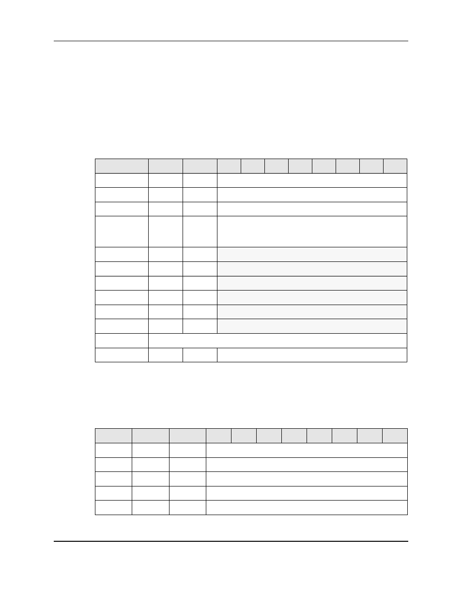 Table 3-11, Table 3-12 | StorageTek StorageNet SCSI-3 User Manual | Page 27 / 45