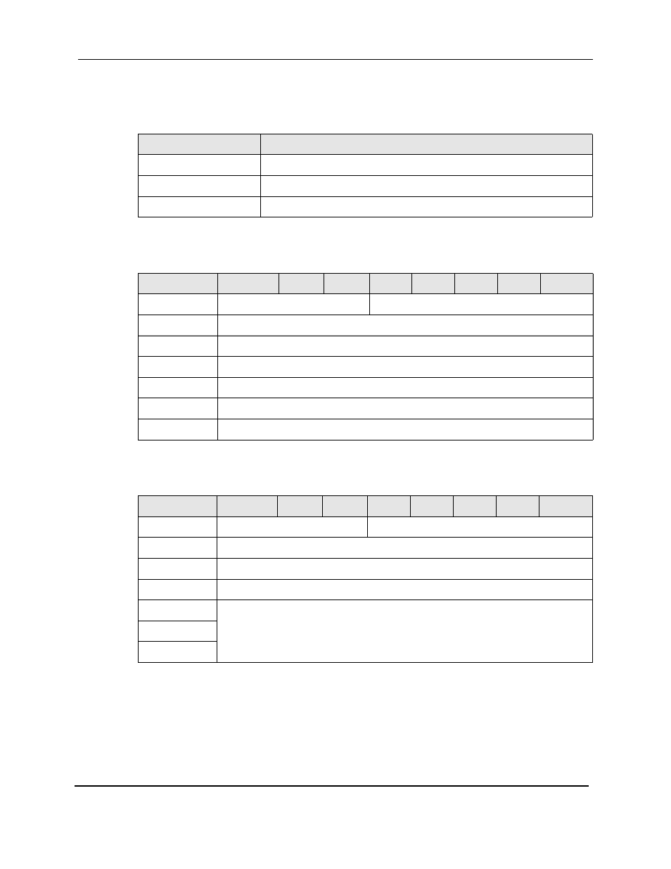 Table 3-18, Table 3-19, Sesd return codes for 00h -12 | Table 3-20, Sesd return codes for 80h -12 | StorageTek StorageNet SCSI-3 User Manual | Page 32 / 45