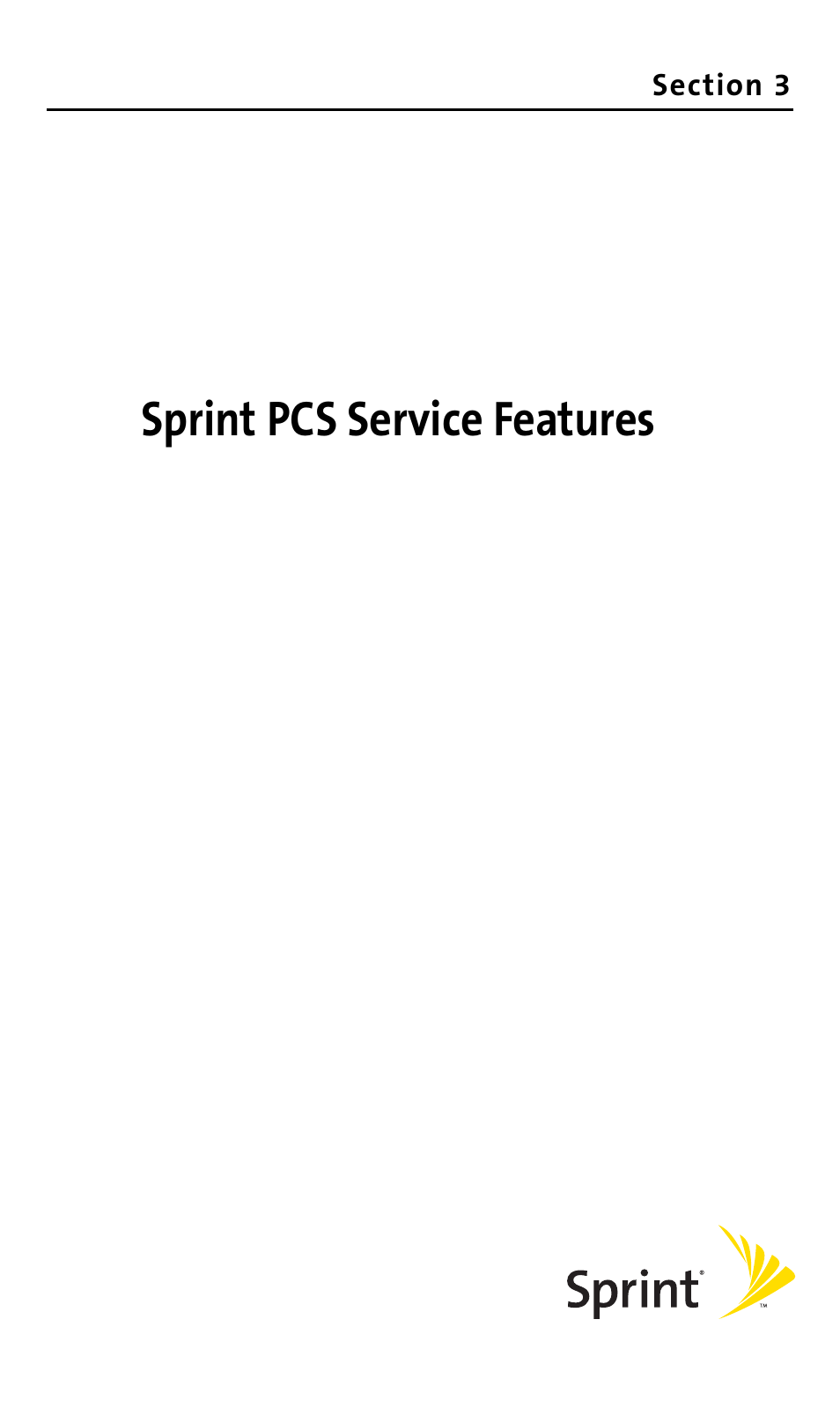 Sprint pcs service features | Sanyo SCP-200 User Manual | Page 118 / 182