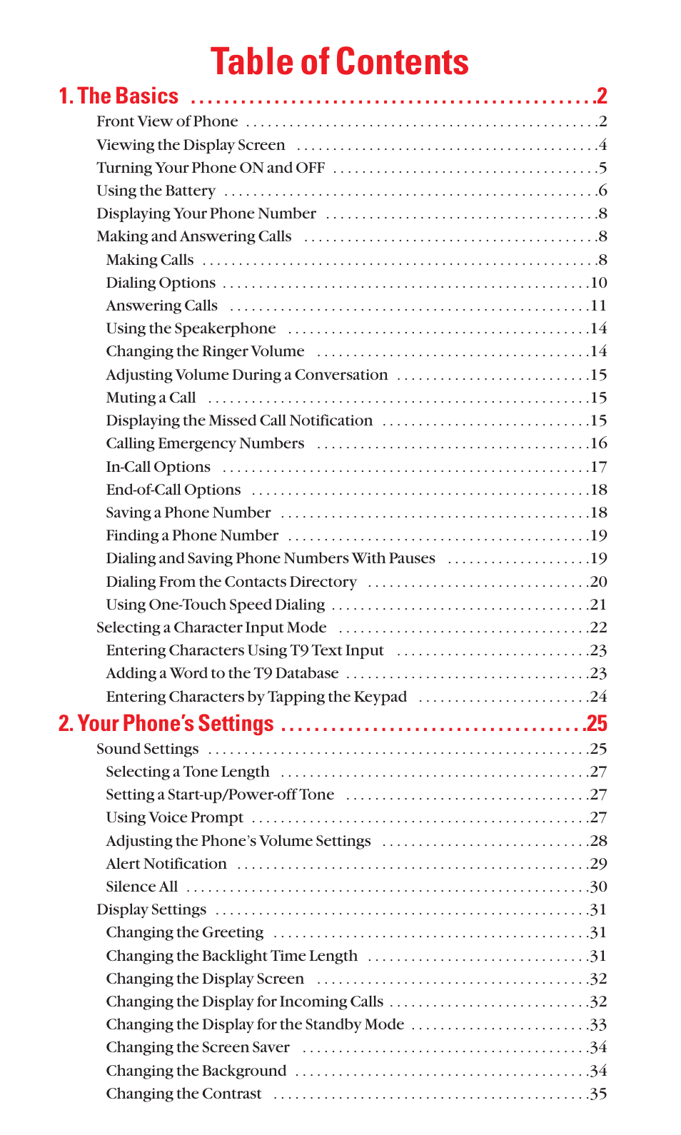 Sanyo SCP-2300 User Manual | Page 2 / 150