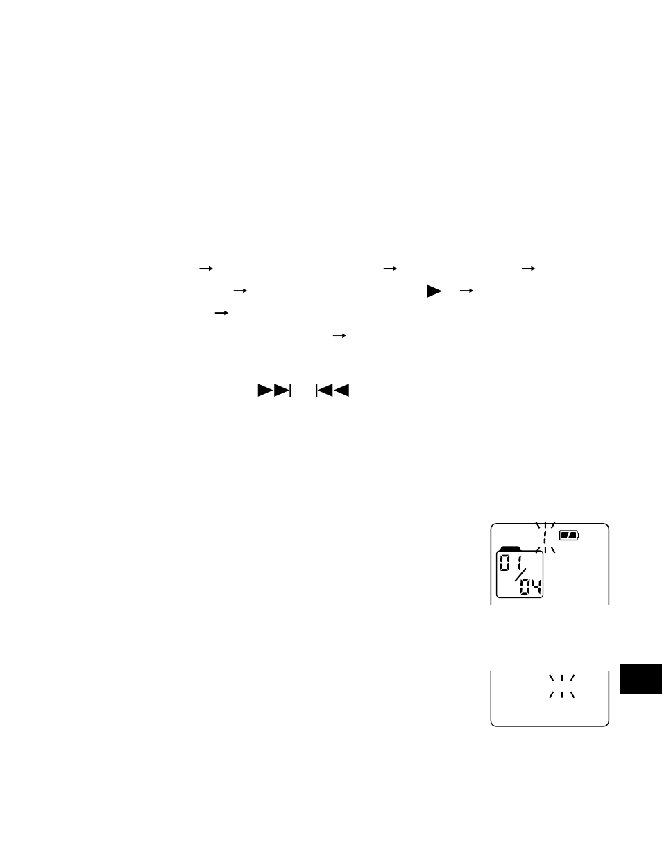 Menufunctie | Sanyo ICR-B29 User Manual | Page 47 / 96