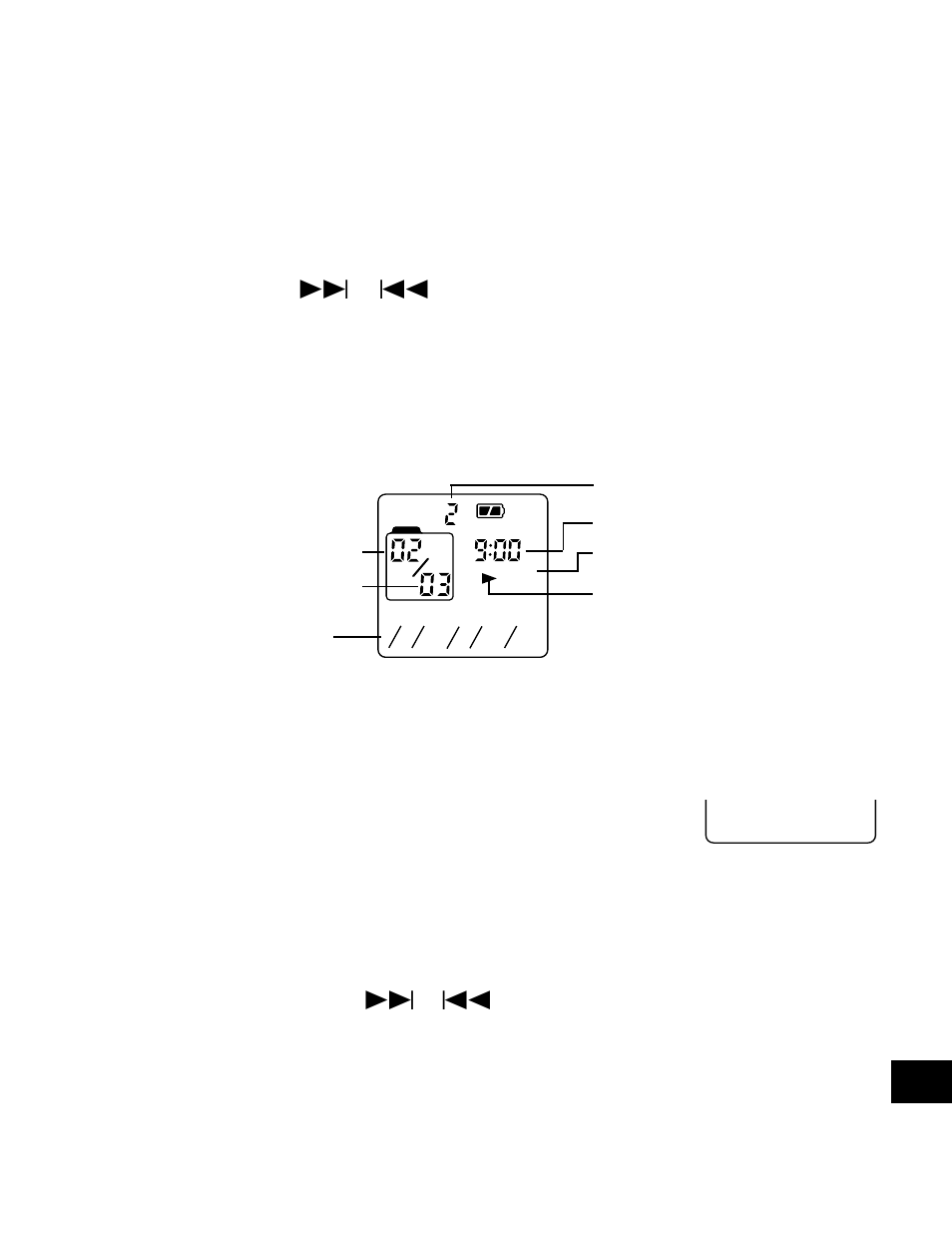 Riproduzione, Vol 13 | Sanyo ICR-B29 User Manual | Page 77 / 96