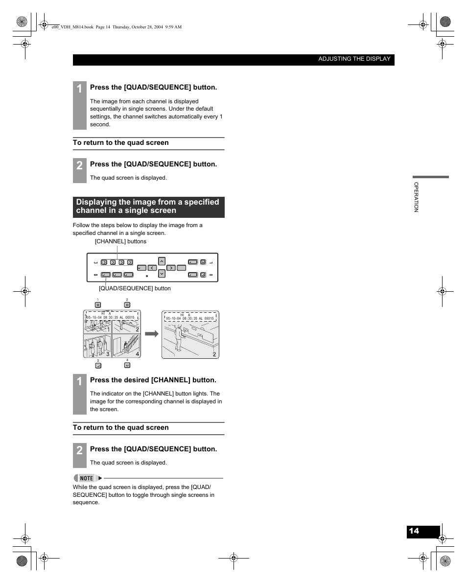 Sanyo DSR-M814 User Manual | Page 15 / 73