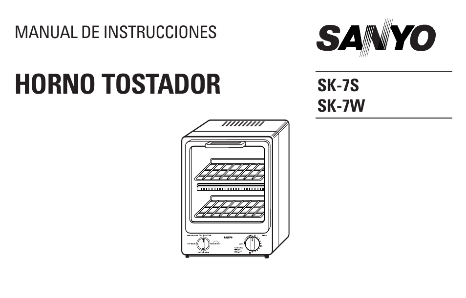 Horno tostador | Sanyo SK-7S User Manual | Page 13 / 24