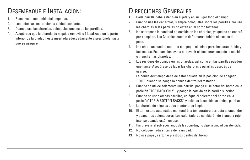 Esempaque e, Nstalacion, Irecciones | Enerales | Sanyo SK-7S User Manual | Page 17 / 24