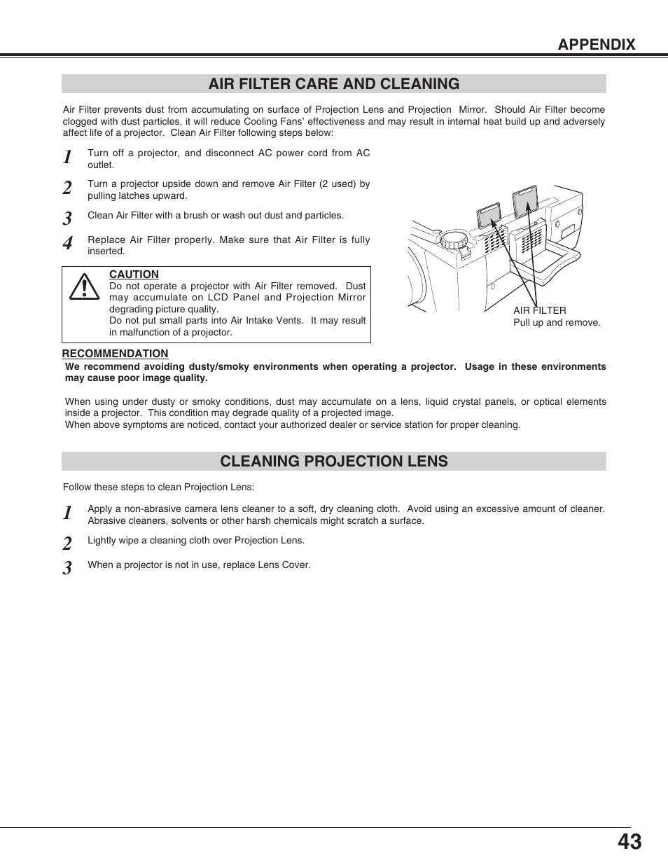 Sanyo PLC-XP55L User Manual | Page 43 / 56